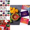 Diwali Celebration Greeting Card Bundle With Envelopes And Decorative Stickers For Festive Events