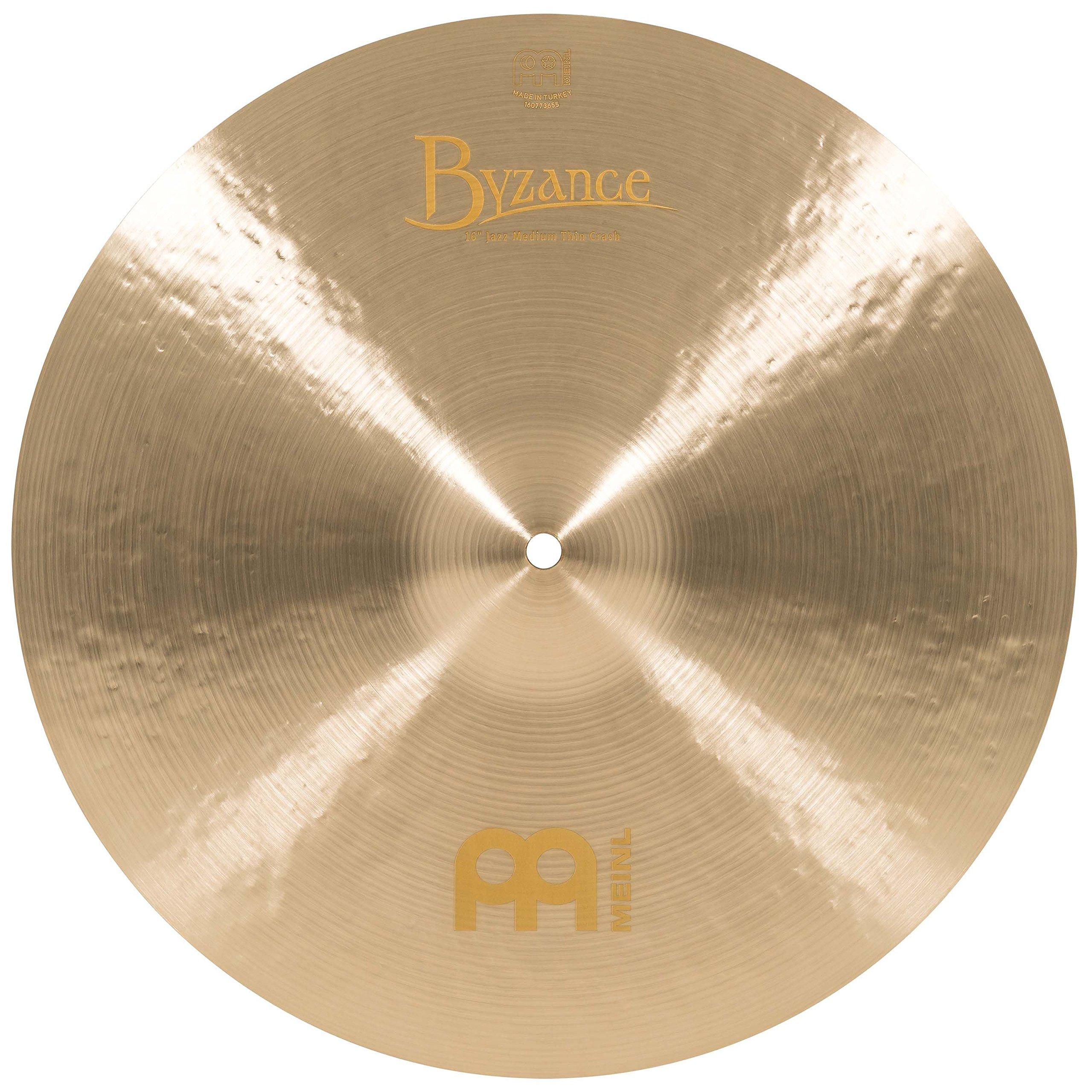 

MEINL Byzance Jazz Series Crash Cymbal Medium Thin Crashe B16JMTC 16 [ ]