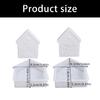 2Pcs Silicone Molds To Create House Shape Decoartive Ornaments For Mother Day Present Birthday Holiday Gift Making