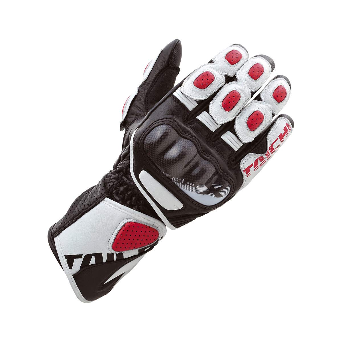 

TAICHI RS Racing Road Race Size L GP-X Gloves, Leather, White/Red, [NXT053]