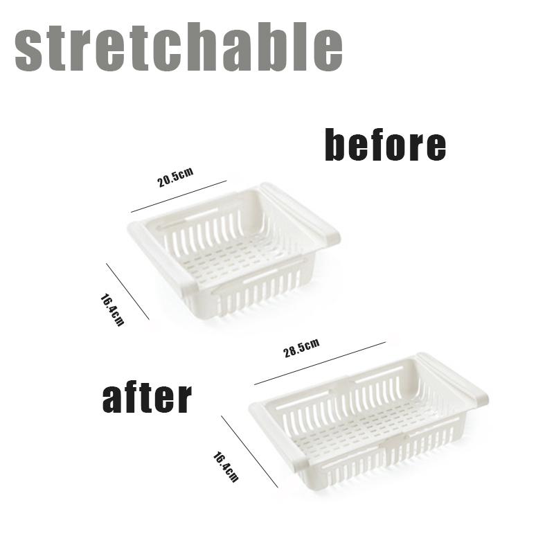 Fridge Organizer Storage Box Creative Multifunctional Refrigerator Drawer for Fruit Egg Food Plastic Storage Container Shelf