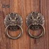 DYS Home Decor Vintage Dragon Head Cabinet Shelter Nábytek Zásuvka Rukojeť Knoflík Ring