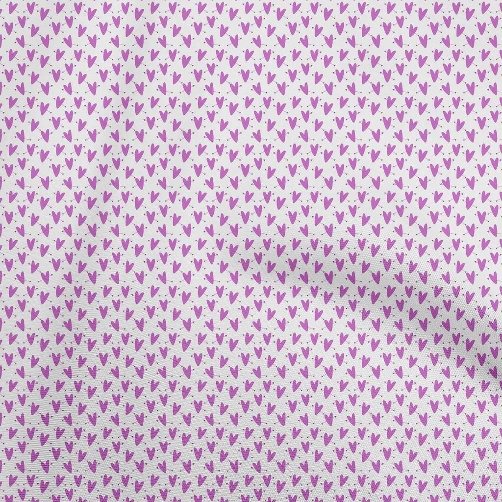oneOone Cotton Flex Blue Fabric Valentine Diy Clothing Quilting Fabric Print Fabric By Yard 40 Inch