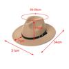 European Retro British-Style Jazz Top Hat with Buckle - Unisex Flat Top for Gentlemen and Ladies