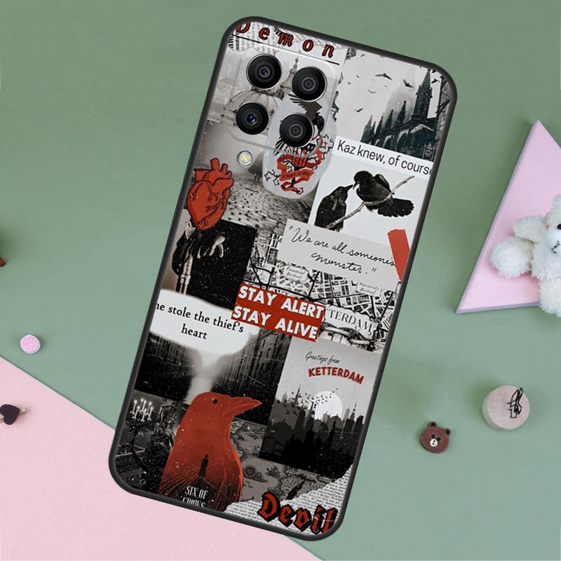 Six Of Crows For Samsung Galaxy M11 M21 M31 M12 M13 M14 M15 M35 M34 M54 M33 M53 M32 M52 M06 M16 M55 Case