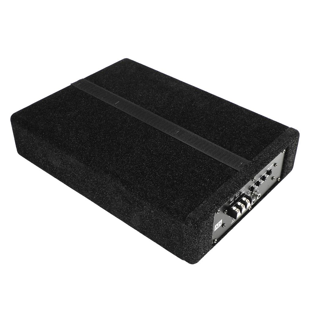 8" 600W Car Subwoofer Under-Seat Amplifier Speaker O Sub Woofer Slim Box US