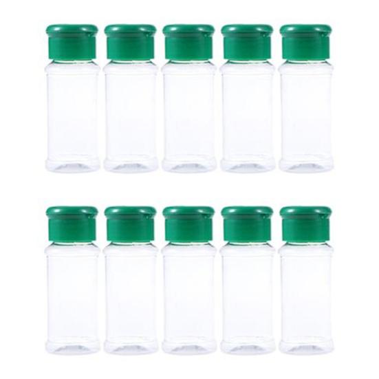 

100мл пластиковая бутылка для приправ зелёный