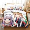3D Print Miss Kobayashis Dragon Maid 3D Duvet Cover Bedding Set Comforter Linen Pillowcases Home Decor Single Double King Queen