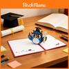 Owl Doctor 3d Pop Up Card Handmade Unique Graduation Gift For Friends