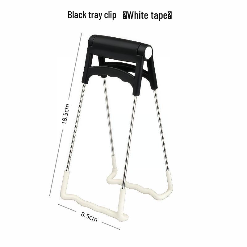 Silicone Non-Slip Anti-Scald Gripper Tongs for Kitchen Tray & Plate Lifting