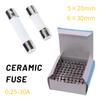 Ceramic Fuse 250V 5x20/6x30 MM 0.25 0.5 1 2 3 4 5 6 8 10 15 20 25 30A