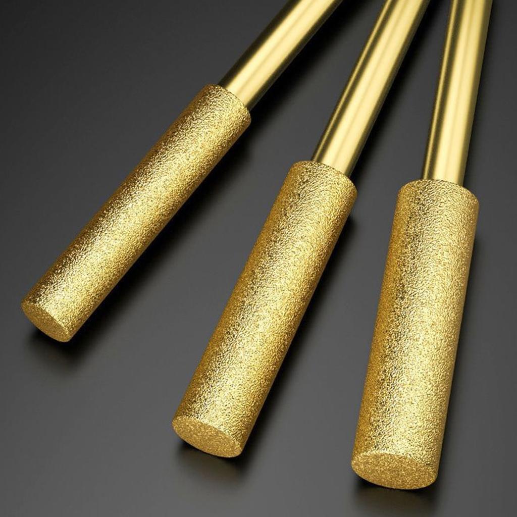 12 szt. Frezy diamentowe Kamień szlifierski Głowica Odpowiednie do łańcucha piły łańcuchowej Pilnik elektryczny o wysokiej wydajności i trwałości