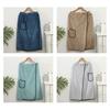 Coral Fleece Wearable Towel Soft Comfortable Beach Wrap Thick Design Bath Skirt  Pool Use
