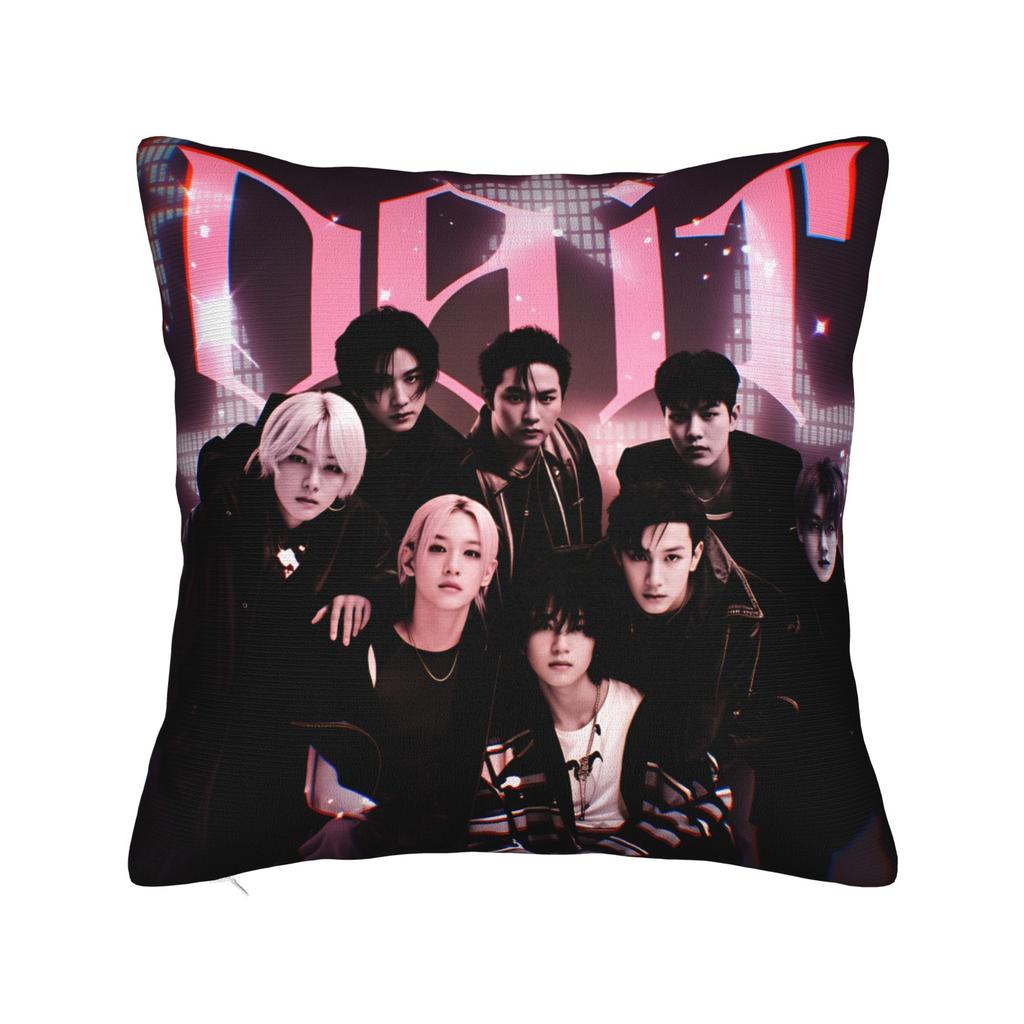 Kpop Do It Album Pillow Case FFelix Square Pillow Cover Retro Trendy Pillowcases For Wedding Party Home Decor