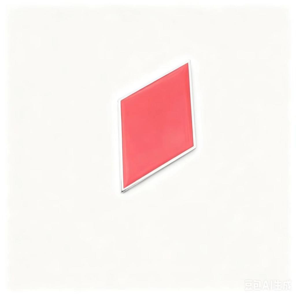 water-resistant and abrasion-resistant 3D metal emblem for purpose diamond-shaped red faceplate mside windows and rear doors of the vehicle