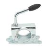 Cast Clamp Galvanized Iron Trailer Wheel Prop Stands Jack Split Cast Clamp for 48mm Pipe Diameter
