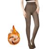 Women's Fashion Plus Size Pantyhose Wear Fleece Warm Pantyhose Plus Size Pantyhose Leggings Over Black Skin