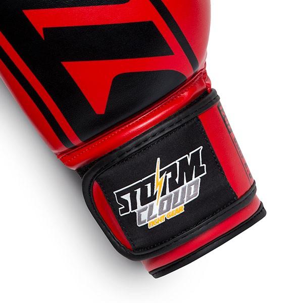 StormCloud Bolt 2.0 Boxing Gloves Red 16oz