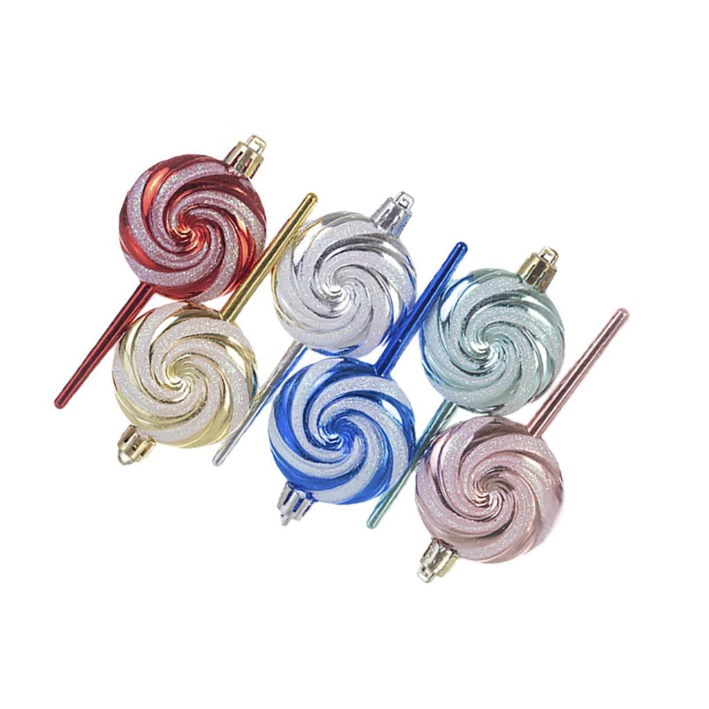 Christmas Candy Lollipop Set Xmas Tree Decoration Charm Gift Christmas Hanging