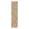 Calligraphy Ceiling Valance Japanese Style Resturant Izakaya Cuisine Sky Canopy Taverns Indoor Decoration Camping Barbecue Decor