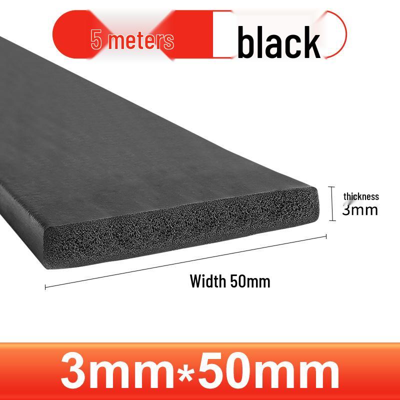 Striscia Sigillante in Schiuma di Gomma EPDM: Durevole, Resistente all'Usura per Scatole Elettriche e Porte di Armadi