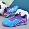 Kids Youth Soccer Cleats Football Shoes Non Slip Breathable Lightweight Training Athletic Shoes Boys Children Football Match Boots