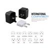 Universeller US UK EU AU Steckeradapter Steckdose Reisekonverter Umstecker