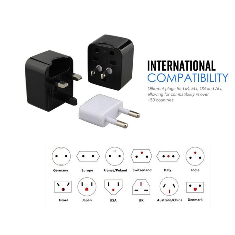 Universal US UK EU AU Plug Adapter Power Socket Travel Converter Conversion Plug