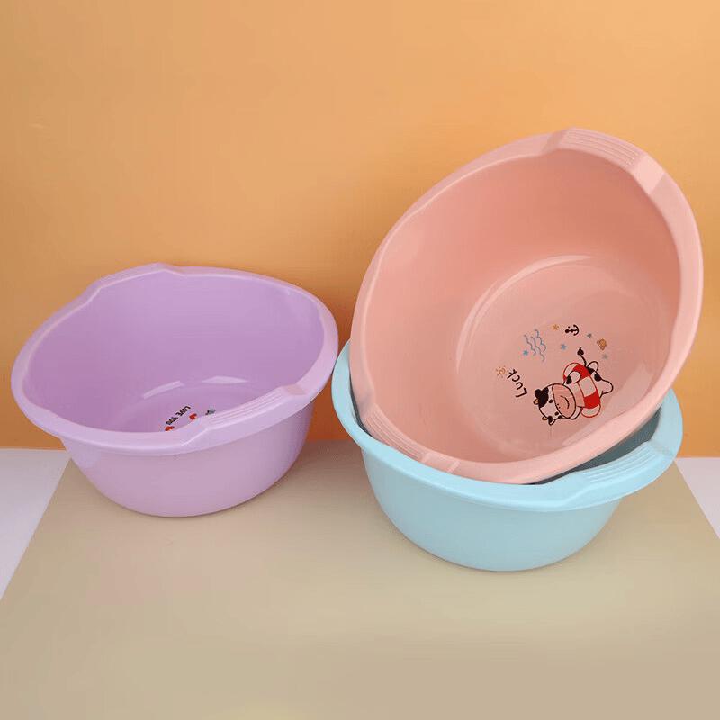 Yuhe Life Household Plastic Wash Basin Set