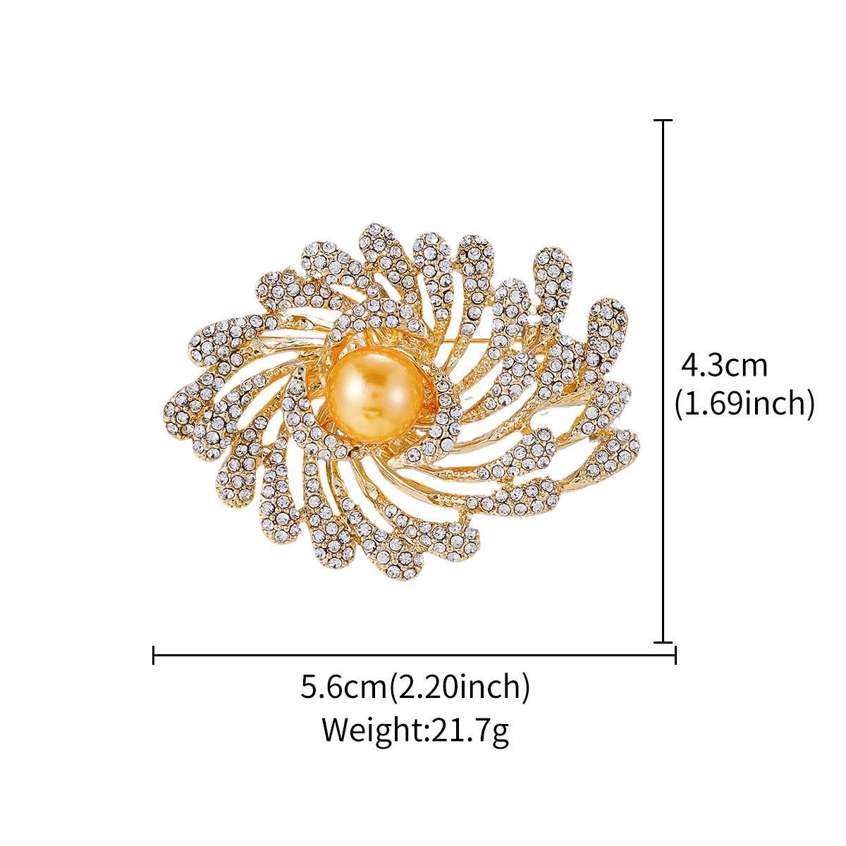 

Сплав Брошь высокого класса Женская одежда Легкая роскошь Корсаж Ципао Застежка-планка под давлением Аксессуары Фиксированная Защита от света Поясная булавка