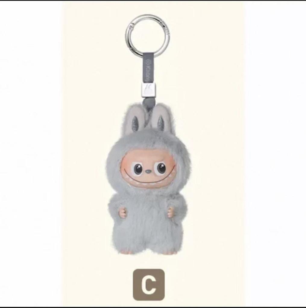 Cute Labubu New 4th Gen Mini Vinyl - Face Plush Blind Box: Ideal Backpack Accessory, Keychain & Christmas Gift, Also a Fun Children's Hand Puppet Toy