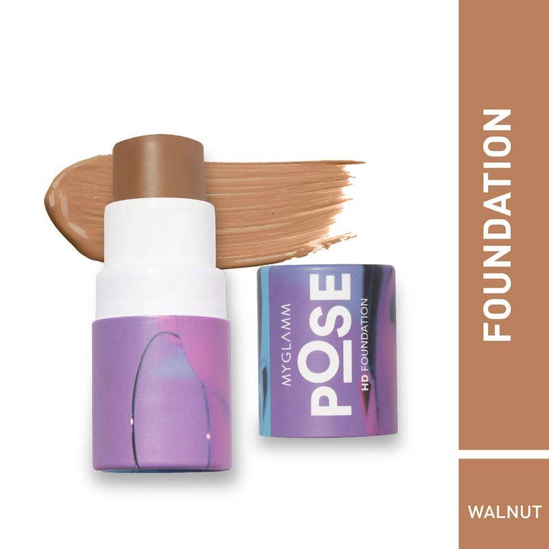 

MYGLAMM Pose HD Foundation Stick - Теплый песок Walnut