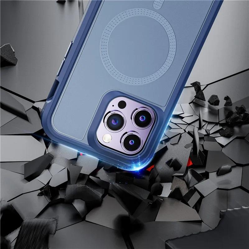 Defender Series XT OttBox Case for IPhone 17 Pro Max 16 Plus 15 14 13 12 Cover Hybrid Heavy Strong Magnetic for MagSafe Enhanced Shockproof Phone Case