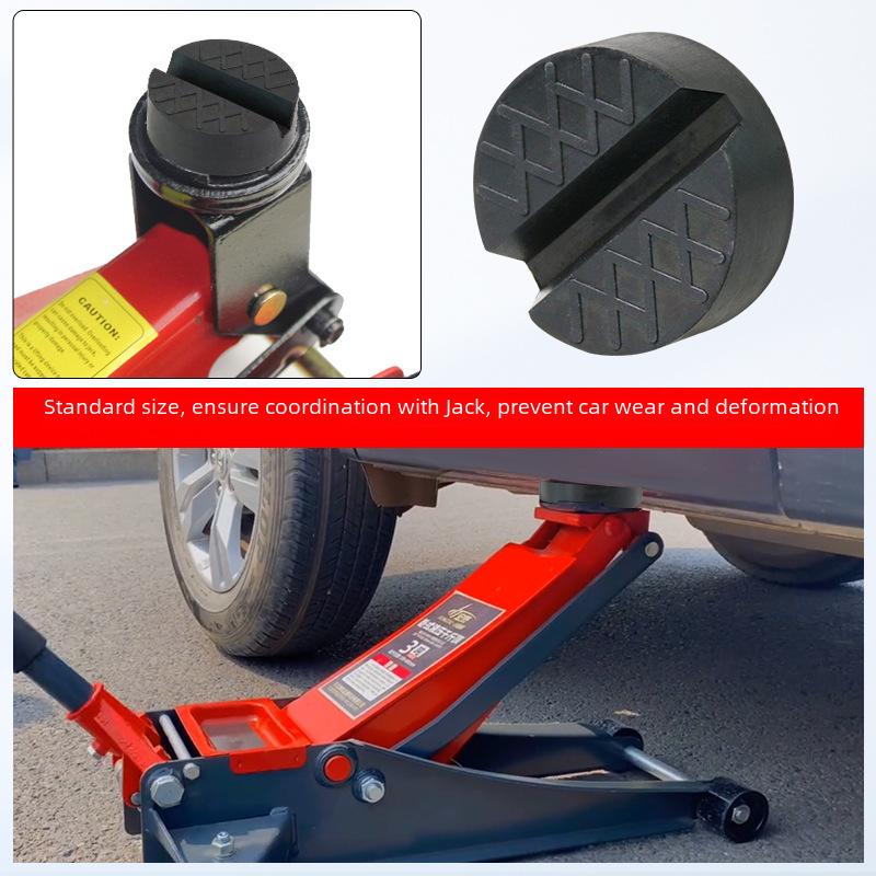 Universal 10mm High-Strength Pressure-Resistant Car Jack Rubber Pad Frame Protector