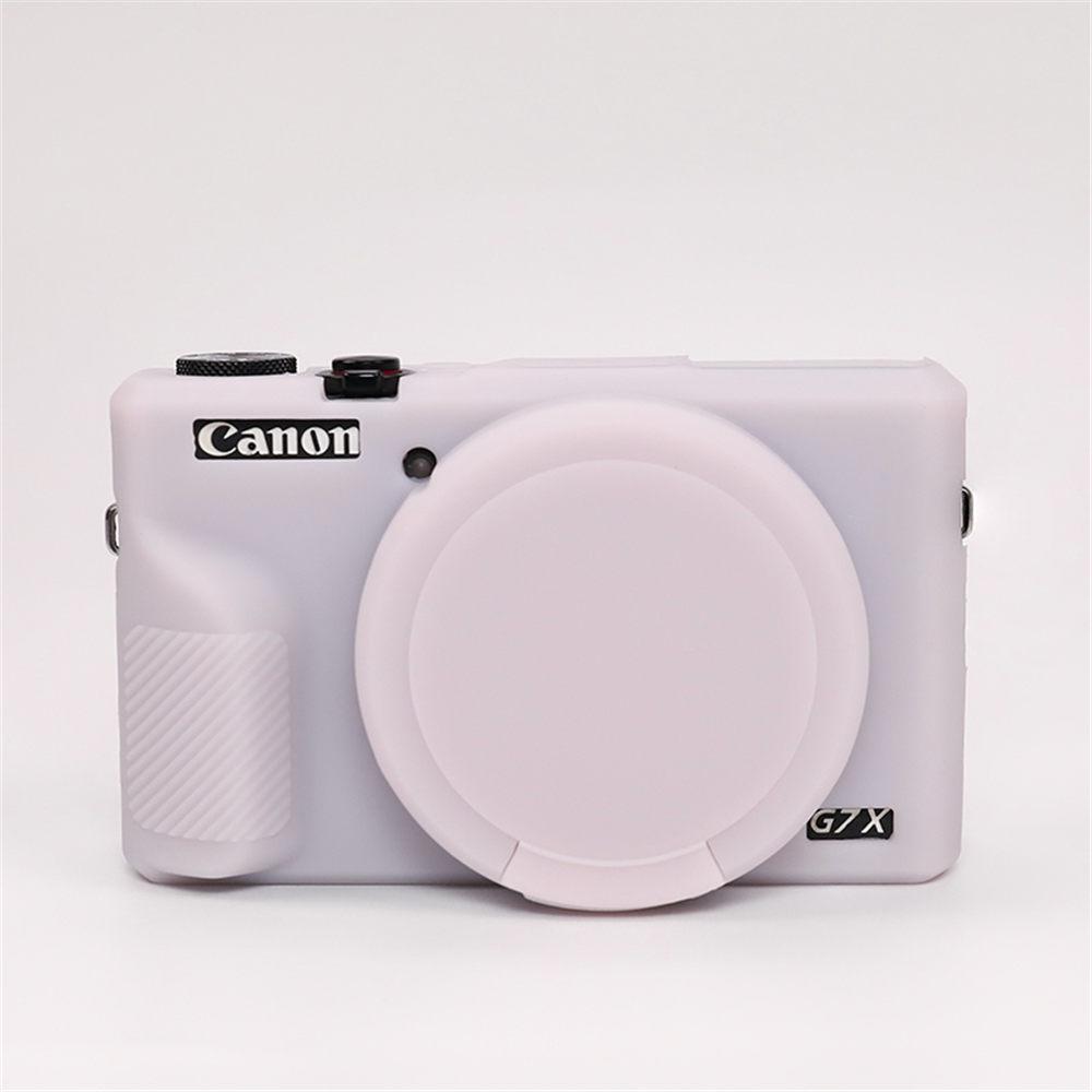 G7XIII Soft Silicone Armor Camera Body Case For Canon G7X III G7X Mark III G7X3 Rubber Protection Cover Skin With Lens Cap