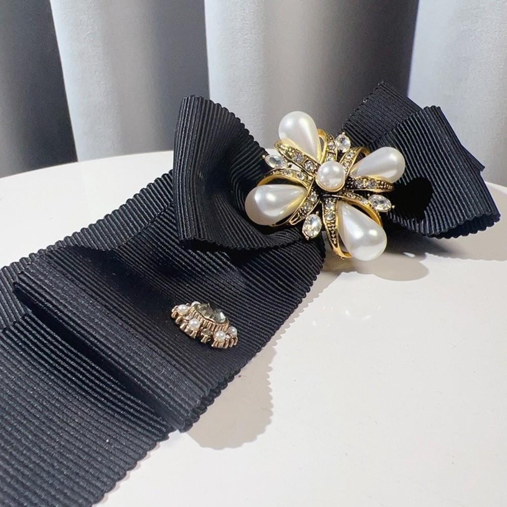Choker Long Necktie Black Shirt Tie Retro Bow Tie  Women
