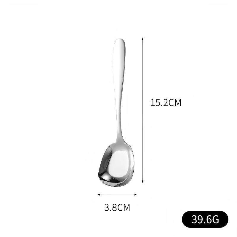 Stainless Steel Long Handle Soup Spoon