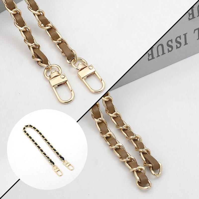 30Cm Multi-Color Diy Chain Bag Accessories Women'S Shoulder Metal Bag Chain Strap Crossbody Bag Belt Chain Tote Bag