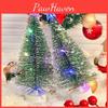 Colorful Christmas Tree Night Light Led Glowing Decoration For Christmas Kids Nursery 17.6cm Height