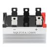 3 Phase Rectifier Bridge High Power Stack Silicon with Radiator Generator Parts 35A 1200V