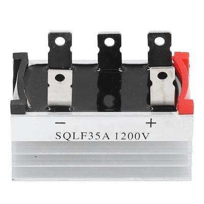 3 Phase Rectifier Bridge High Power Stack Silicon with Radiator Generator Parts 35A 1200V