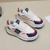 White Shoes for Women  New Spring Students Korean Style Versatile Casual Ins Fashion Shoes Thick Bottom Fashion Sneakers Zs266