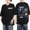 Rapper Young Miko Graphic T Shirt Hip Hop Fashion Aesthetic Oversized Tshirt Unisex Women Casual Cotton Short Sleeve Tshirts