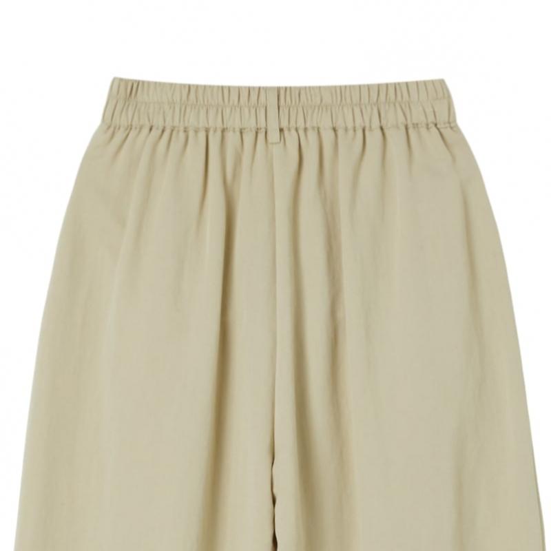 LAP Rayon One Tuck Nylon Wide Pants As2wp420