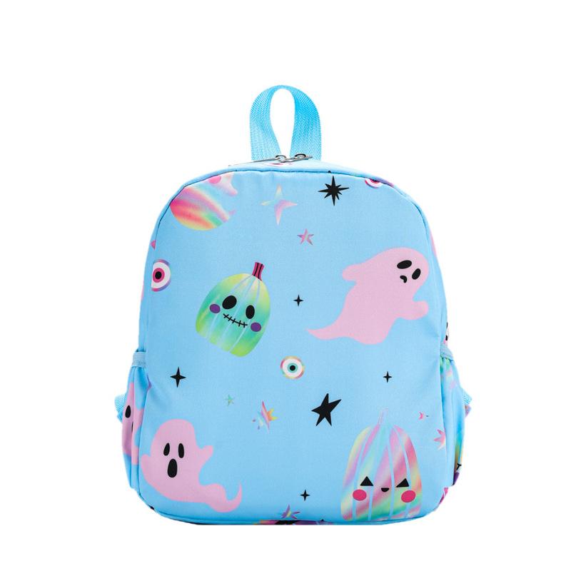 Kindergarten Small And Medium Class Baby Schoolbag Cartoon Cute Pony Boys And Girls Backpack Foreign Style Printing Children'S Backpack