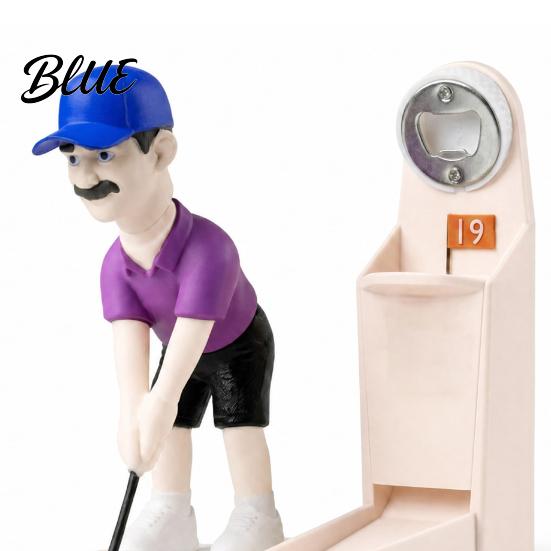 Home Bar Bottle Opener Opener Golf Swing Beer Shape Fun Board Game Dinner Party Accessory Durable Creative Ornament for Bars And Parties Atmosphere