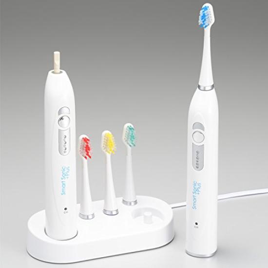 2 üniteli Smart Sonic Plus W Şarjlı Elektrikli Diş Fırçası Sonic Diş Fırçası