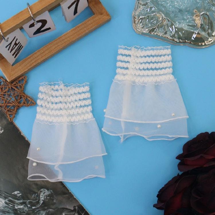 Romantics Skin Safe Wrist Cover Blends Elegantly With Fashion Styles Portable Lace Arm Accessory