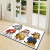 1Pc Paw Patrol Adventure Carpet Rug Soft Washable Antislip Home Living Room Sofa Mats Personalized Christmas Rug