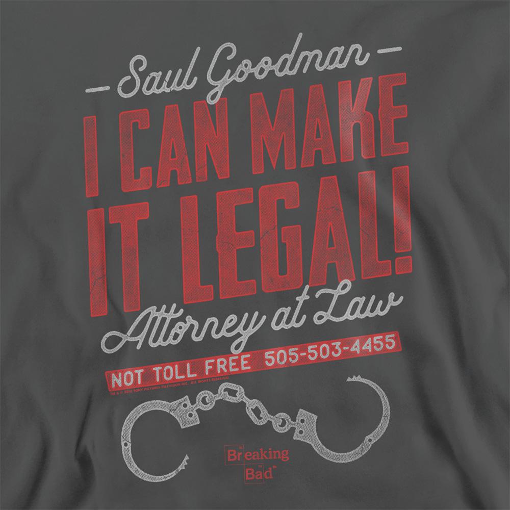 Breaking Bad Unisex Adult Make It Legal Sweatshirt